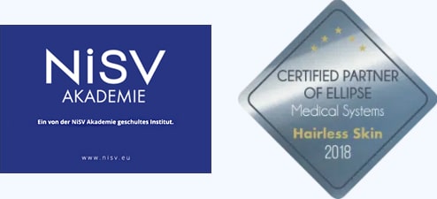 Laser Haarentfernung zertifiziert NiSV und Ellipse Luxemburg